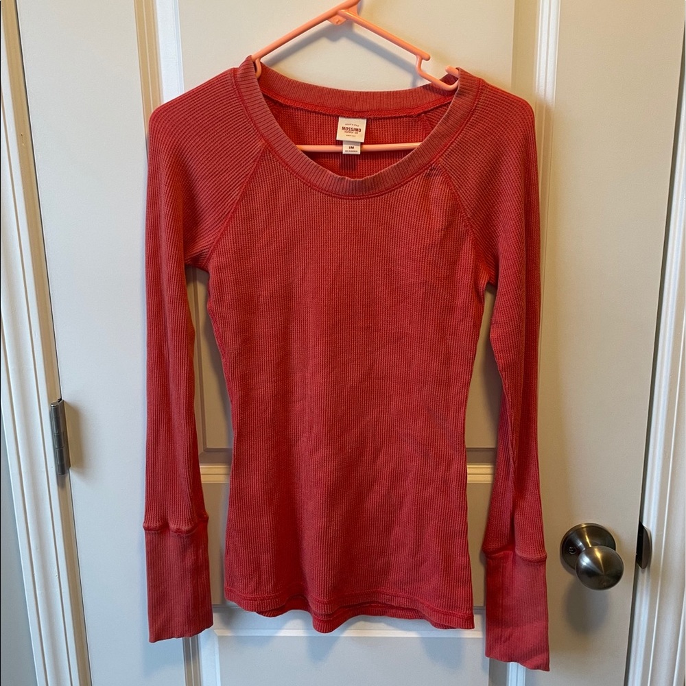 Distressed Thermal Top